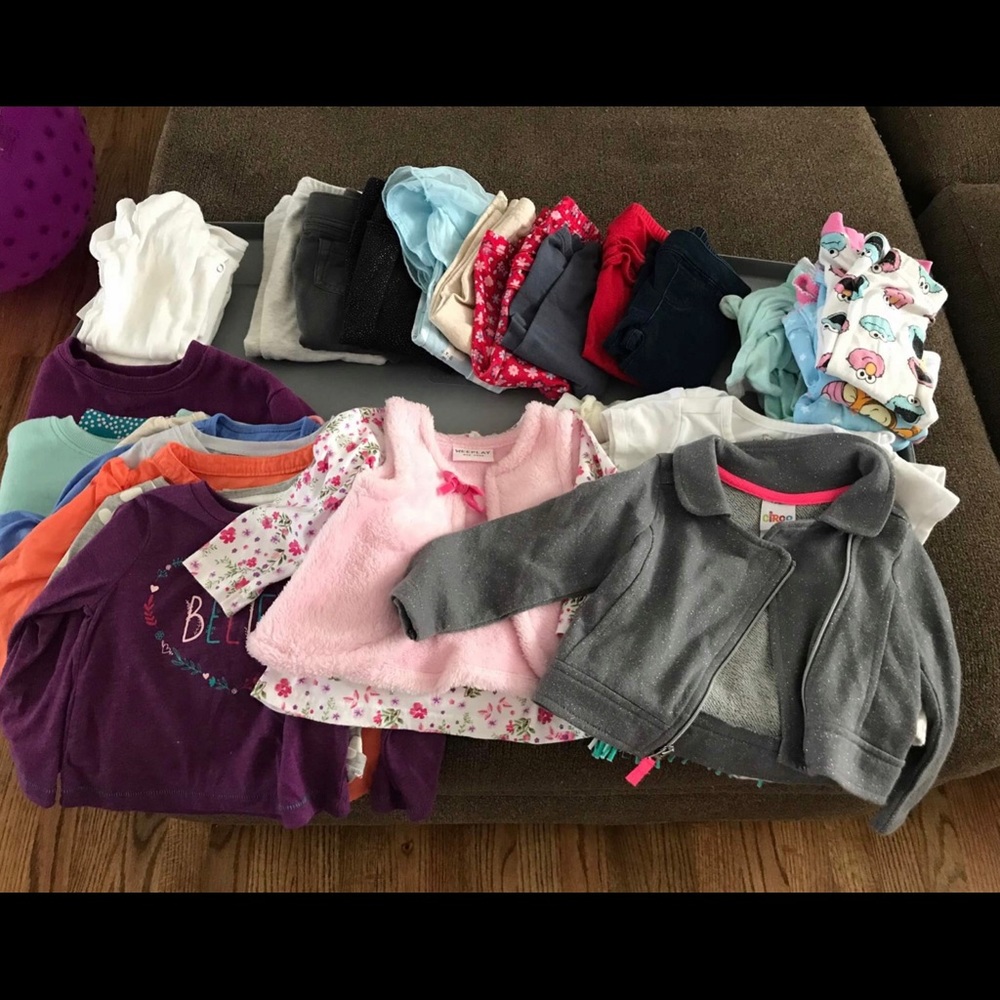 9-12 month baby girl winter bundle